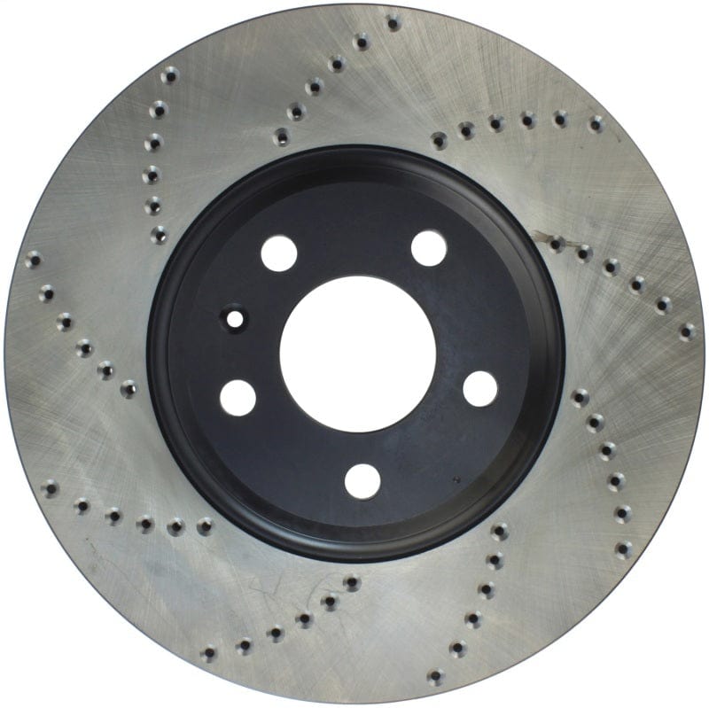 Kies-Motorsports Stoptech StopTech Power Slot 09-10 Audi A4/A4 Quattro / 08-10 A5 / 10 S4 Front Right Drilled Rotor
