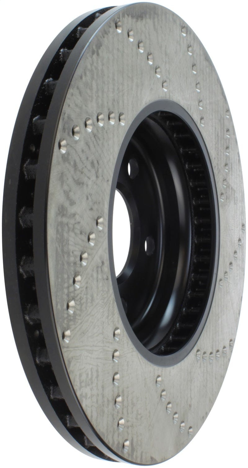 Kies-Motorsports Stoptech StopTech Power Slot 09-10 Audi A4/A4 Quattro / 08-10 A5 / 10 S4 Front Right Drilled Rotor