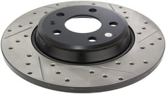 Kies-Motorsports Stoptech StopTech Power Slot 09-10 Audi A4/A4 Quattro / 08-10 A5 / 10 S4 Rear Left Drilled & Slotted Rotor