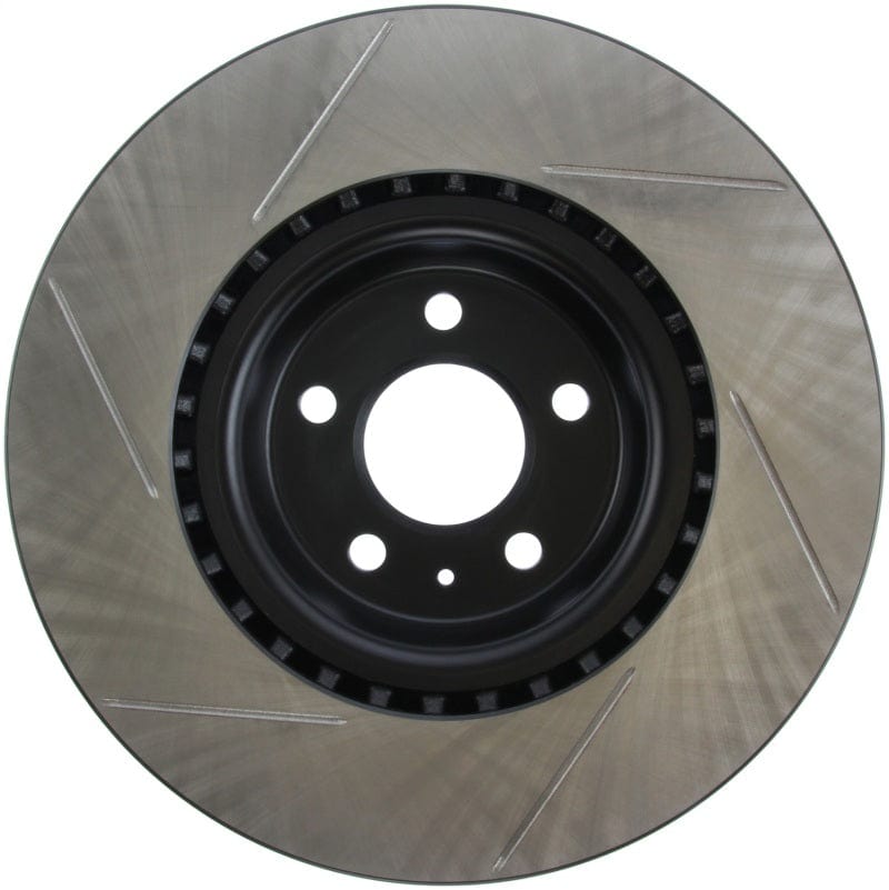 Kies-Motorsports Stoptech StopTech Power Slot 12 Audi A6 Quattro/11-12 A7 Quattro / 7/11-13 S4 Front Left Slotted Rotor