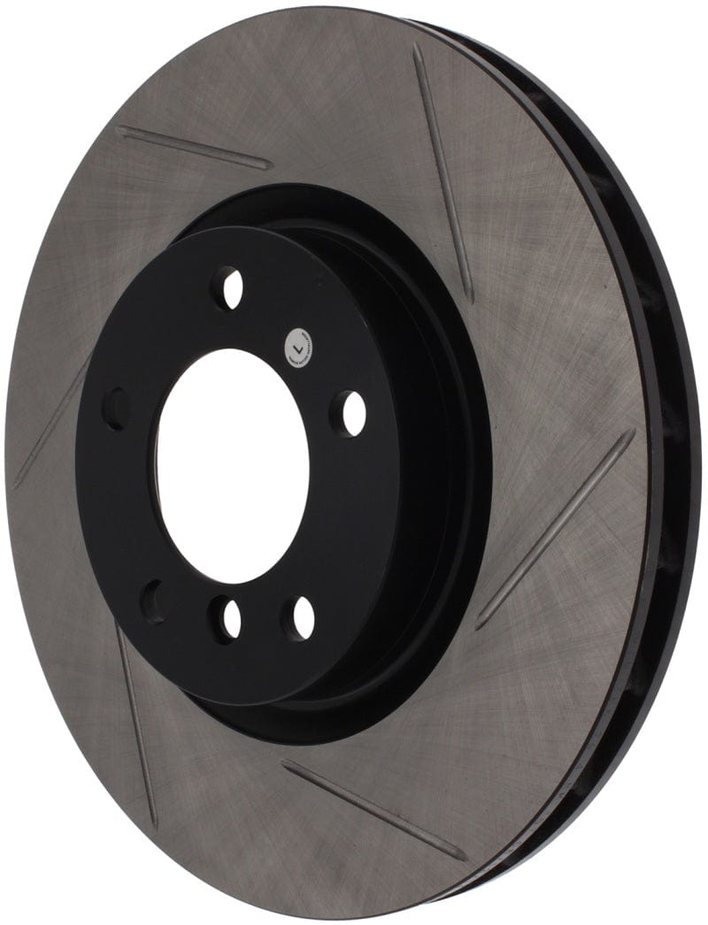 Kies-Motorsports Stoptech StopTech Power Slot 95-99 BMW M3 E36 / 98-02 Z3 M Series Front Left SportStop Slotted Rotor