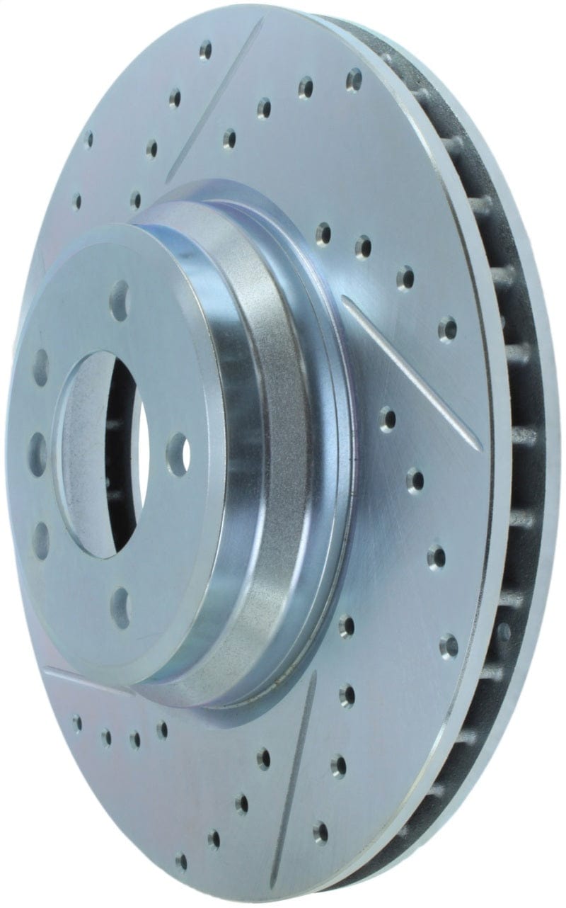 Kies-Motorsports Stoptech StopTech Select Sport 07-13 BMW 335i Slotted & Drilled Vented Right Front Brake Rotor