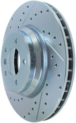 Kies-Motorsports Stoptech StopTech Select Sport 07-13 BMW 335i Slotted & Drilled Vented Right Front Brake Rotor