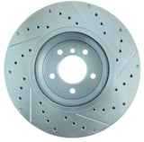 Kies-Motorsports Stoptech StopTech Select Sport 07-13 BMW 335i Slotted & Drilled Vented Right Front Brake Rotor