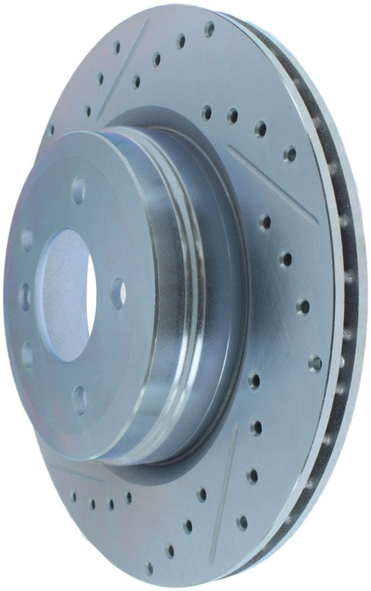 Kies-Motorsports Stoptech StopTech Select Sport 07-13 BMW 335i Slotted & Drilled Vented Right Rear Brake Rotor