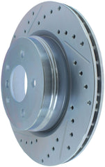 Kies-Motorsports Stoptech StopTech Select Sport 07-13 BMW 335i Slotted & Drilled Vented Right Rear Brake Rotor