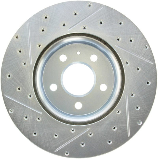 Kies-Motorsports Stoptech StopTech Select Sport Drilled & Slotted Rotor - Front Left