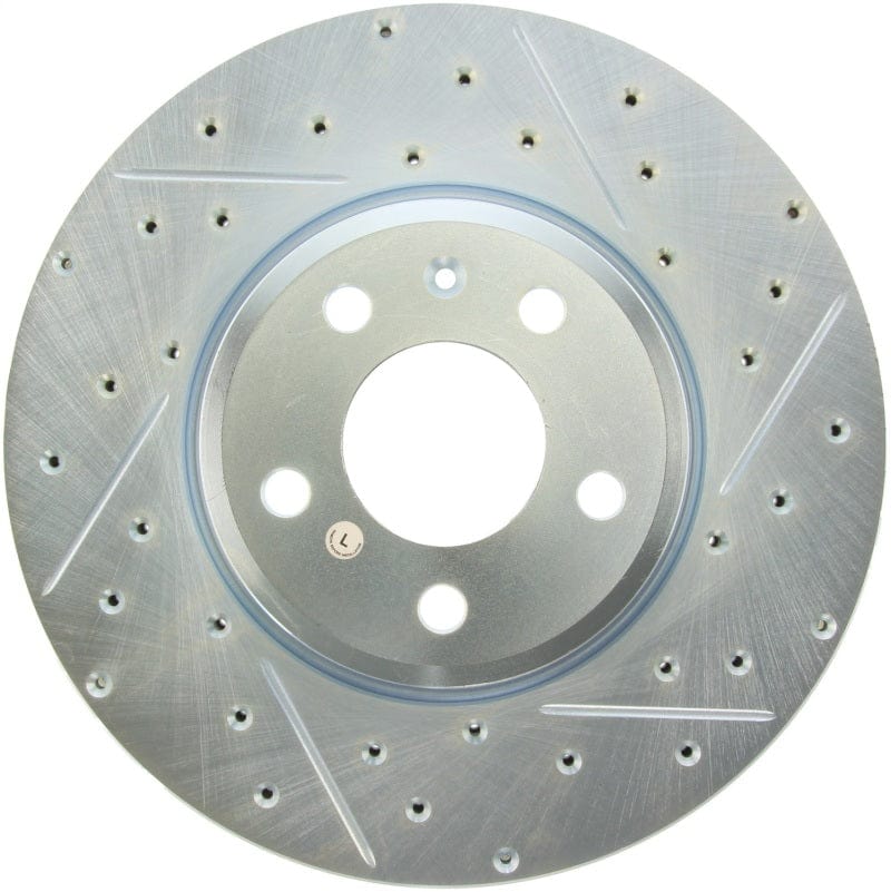 Kies-Motorsports Stoptech StopTech Select Sport Drilled & Slotted Rotor - Front Left