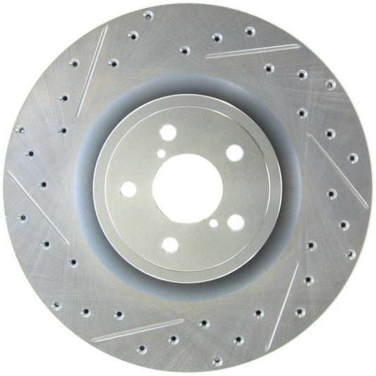 Kies-Motorsports Stoptech StopTech Select Sport Drilled & Slotted Rotor - Front Left