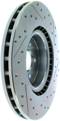 Kies-Motorsports Stoptech StopTech Select Sport Drilled & Slotted Rotor - Front Left
