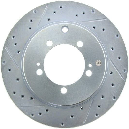 Kies-Motorsports Stoptech StopTech Select Sport Drilled & Slotted Rotor - Front Left
