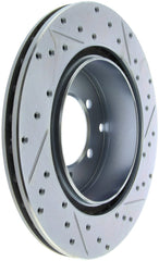 Kies-Motorsports Stoptech StopTech Select Sport Drilled & Slotted Rotor - Front Left