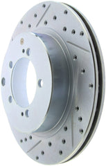 Kies-Motorsports Stoptech StopTech Select Sport Drilled & Slotted Rotor - Front Left