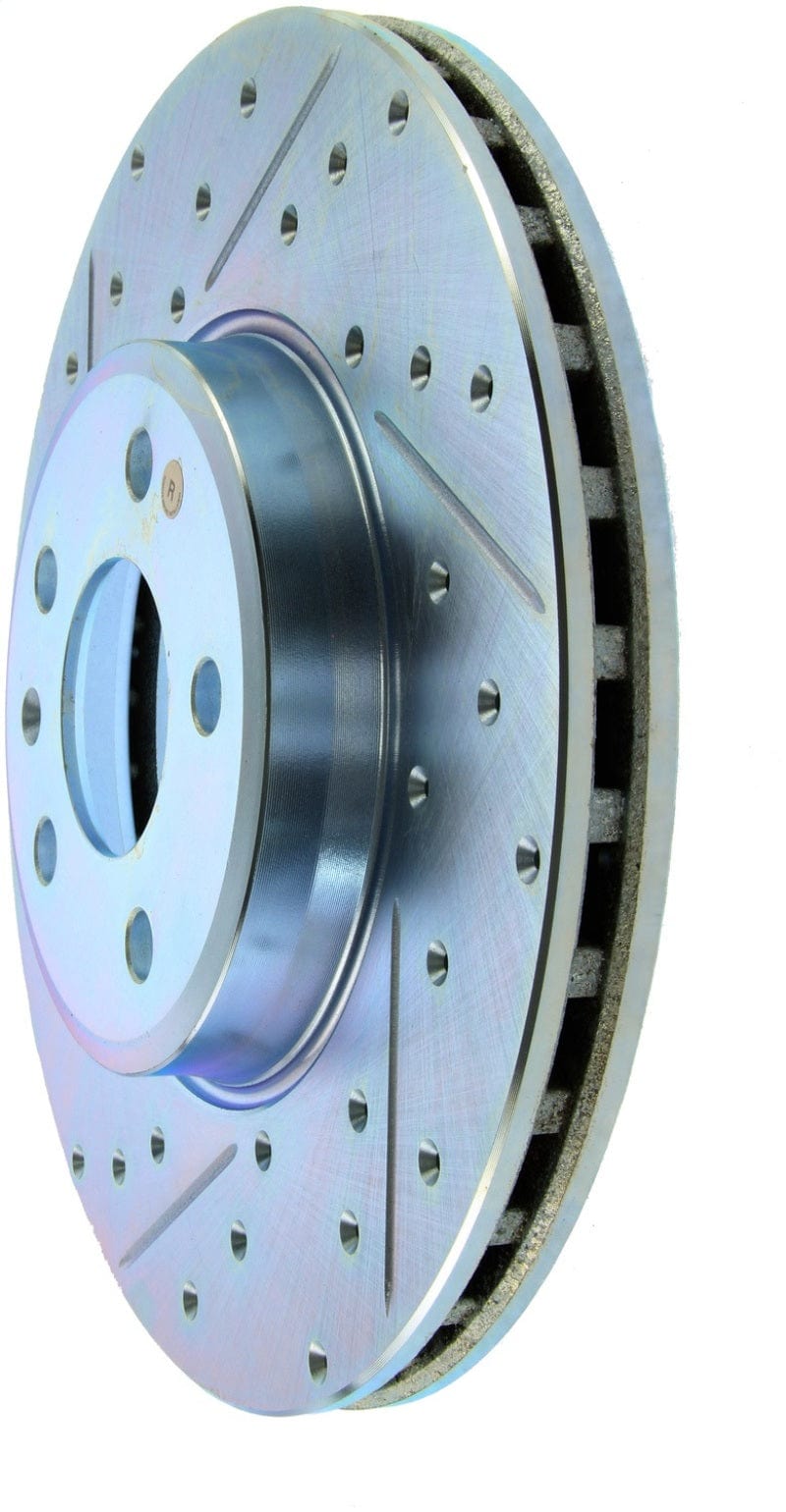 Kies-Motorsports Stoptech StopTech Select Sport Drilled & Slotted Rotor - Front Right