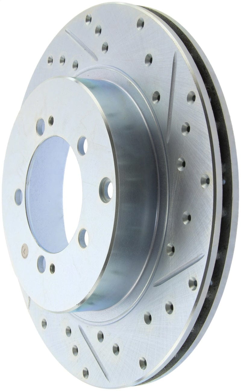 Kies-Motorsports Stoptech StopTech Select Sport Drilled & Slotted Rotor - Front Right