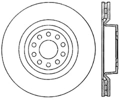 Kies-Motorsports Stoptech StopTech Slotted & Drilled Sport Brake Rotor