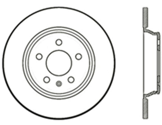 Kies-Motorsports Stoptech StopTech Slotted & Drilled Sport Brake Rotor