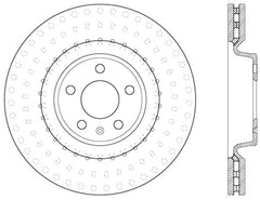 Kies-Motorsports Stoptech StopTech Slotted & Drilled Sport Brake Rotor