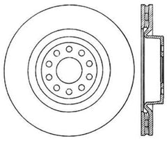Kies-Motorsports Stoptech StopTech Slotted & Drilled Sport Brake Rotor