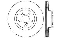Kies-Motorsports Stoptech StopTech Slotted & Drilled Sport Brake Rotor