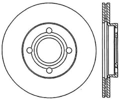 Kies-Motorsports Stoptech StopTech Slotted Sport Brake Rotor