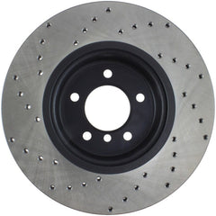 Kies-Motorsports Stoptech StopTech Sport Cross Drilled Brake Rotor - Front Right
