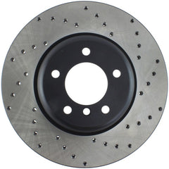 Kies-Motorsports Stoptech StopTech Sport Cross Drilled Brake Rotor - Front Right