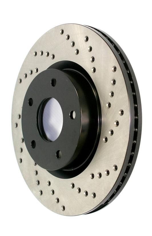Kies-Motorsports Stoptech StopTech Sport Cross Drilled Brake Rotor - Rear Right