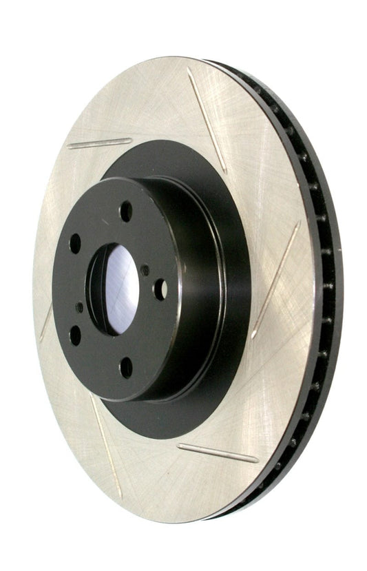 Kies-Motorsports Stoptech StopTech Sport Slotted (CRYO) 12-18 Audi A6 Quattro / A7 Quattro Front Right Slotted Rotor