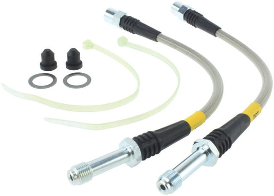 Kies-Motorsports Stoptech StopTech Stainless Steel Rear Brake Lines 94-98 Porsche 911 Series