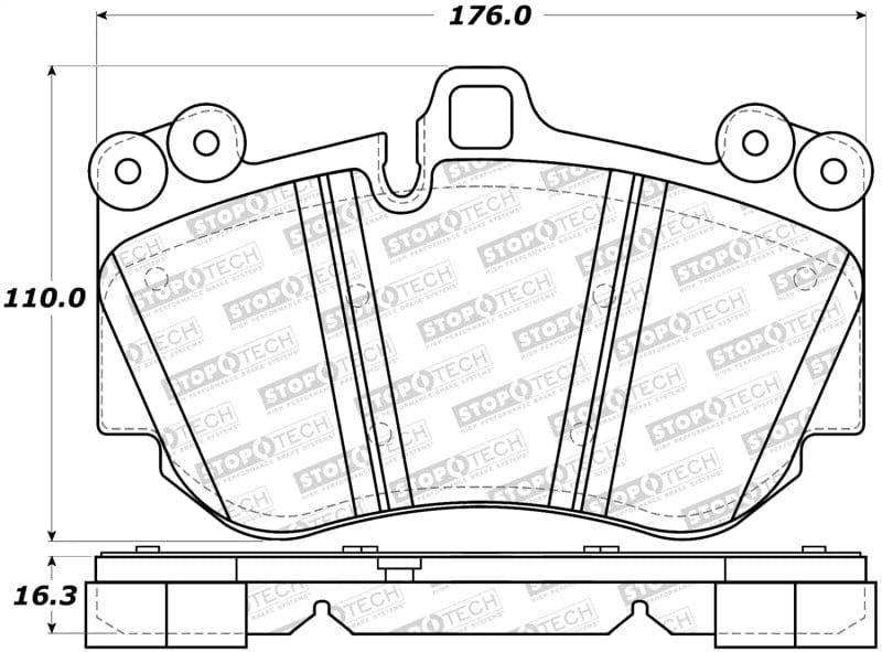 Kies-Motorsports Stoptech StopTech Street Brake Pads
