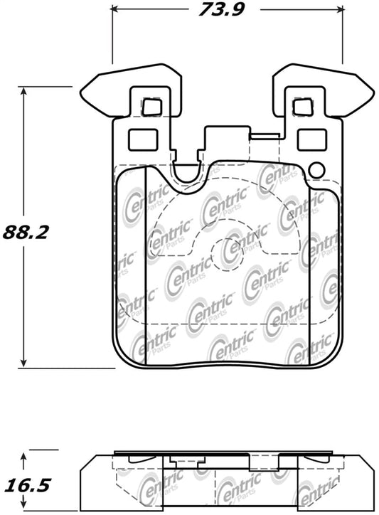 Kies-Motorsports Stoptech StopTech Street Performance Brake Pads BMW F22 M235i/F30 335i/F32 435i - Rear
