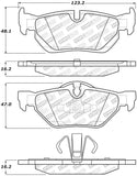 Kies-Motorsports Stoptech StopTech Street Select Brake Pads - Front