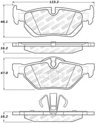 Kies-Motorsports Stoptech StopTech Street Select Brake Pads - Front