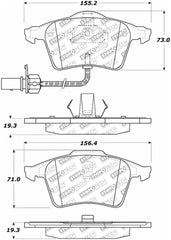 Kies-Motorsports Stoptech StopTech Street Select Brake Pads - Rear