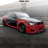 Kies-Motorsports StreetFighter LA BMW E90 Wide Body Kit