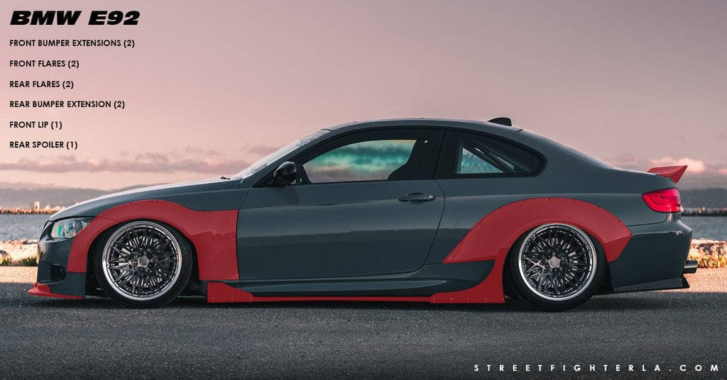 Kies-Motorsports StreetFighter LA BMW E92 Wide Body Kit