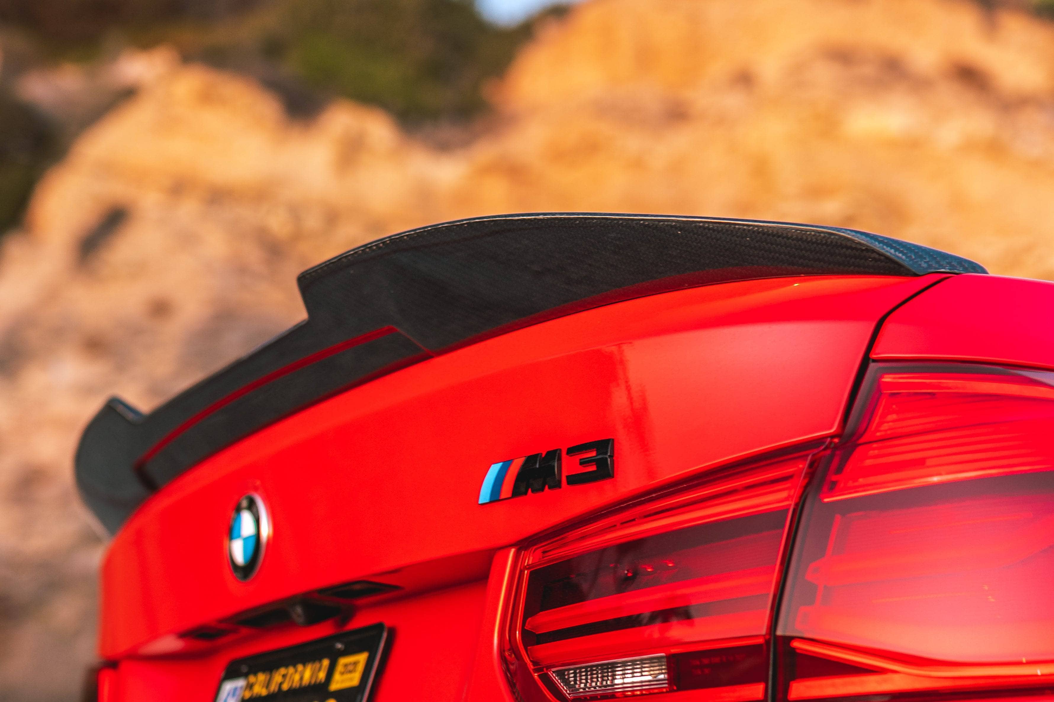 Kies-Motorsports StreetFighter LA BMW F30/F80 Carbon Rear Spoiler