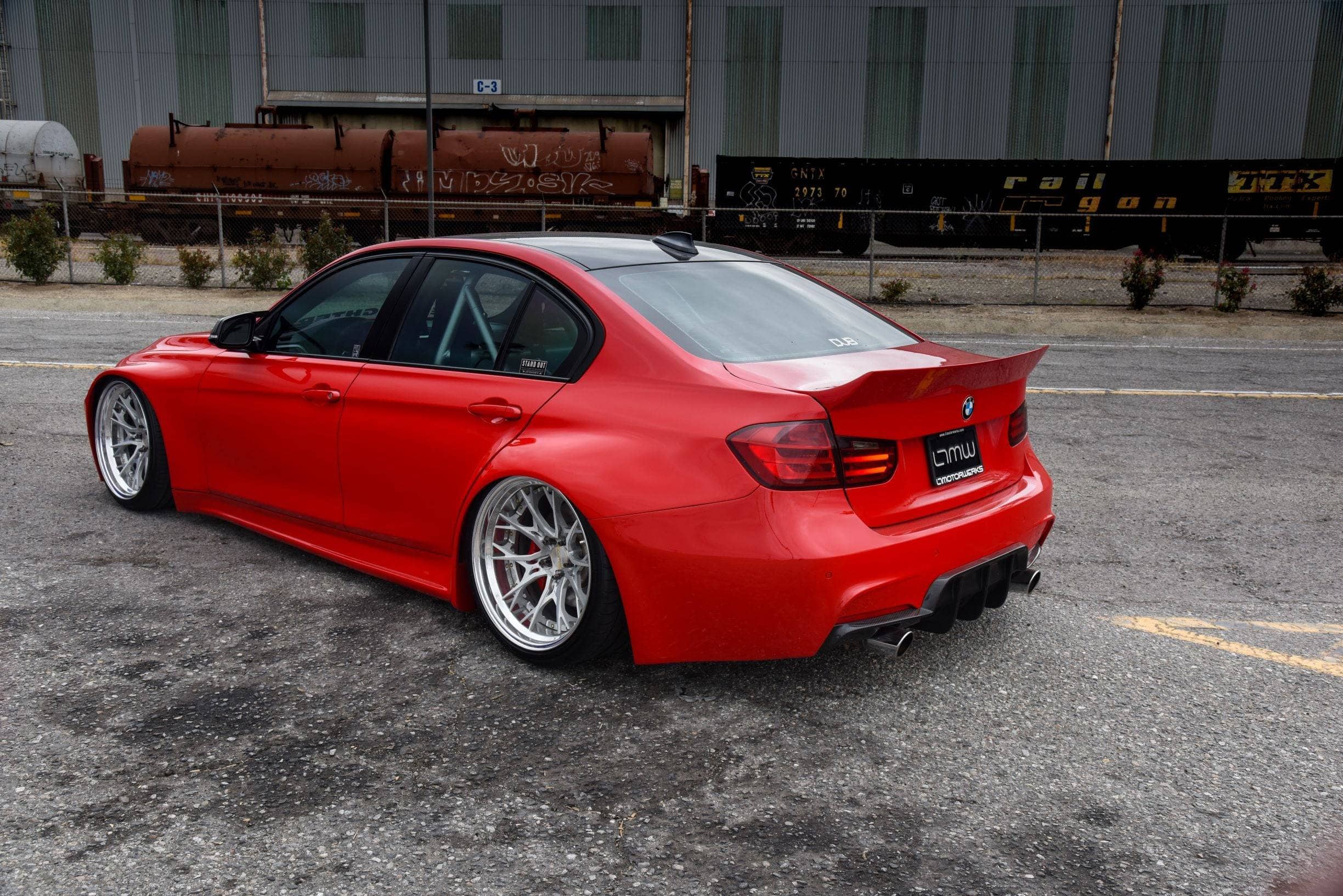 Kies-Motorsports StreetFighter LA BMW F30 Rear Spoiler - Ducktail