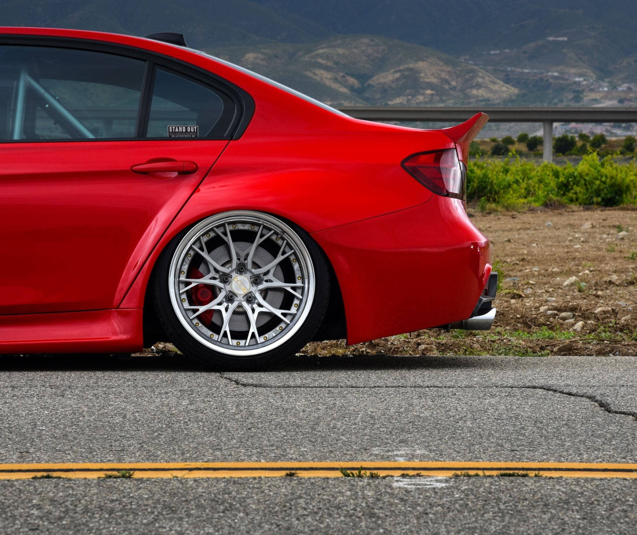 Kies-Motorsports StreetFighter LA BMW F30 Rear Spoiler - Ducktail