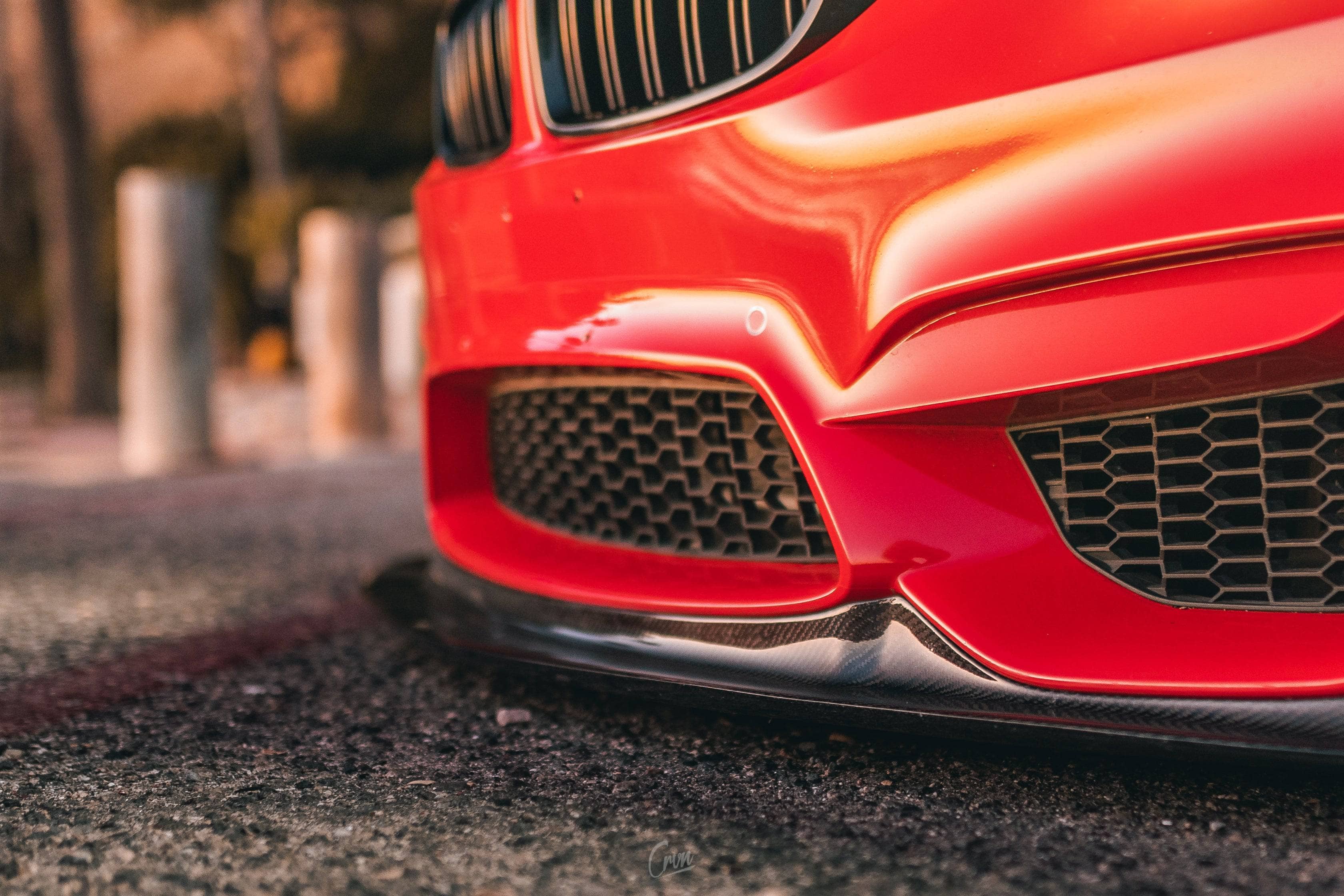 Kies-Motorsports StreetFighter LA BMW F8X Carbon Front Lip