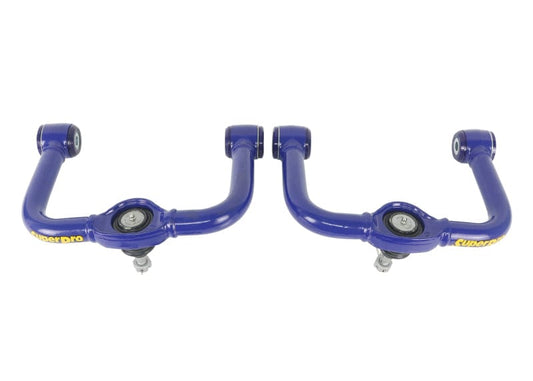 Kies-Motorsports Superpro Superpro 05-21 Nissan Frontier - Fixed Offset Upper Control Arm Set - Camber/Caster Correction