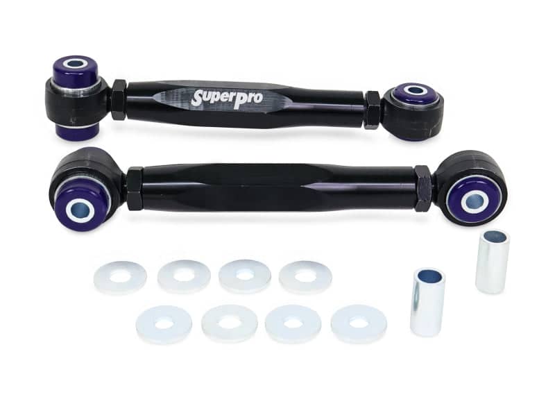 Kies-Motorsports Superpro Superpro 06-25 Volkswagen Golf GTI Lower Rear HD Adjustable Toe Arm Set