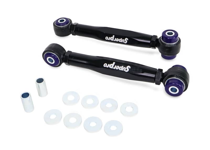 SuperPro 06-25 Volkswagen Golf GTI Lower Rear HD Adjustable Toe Arm Set Secondary image
