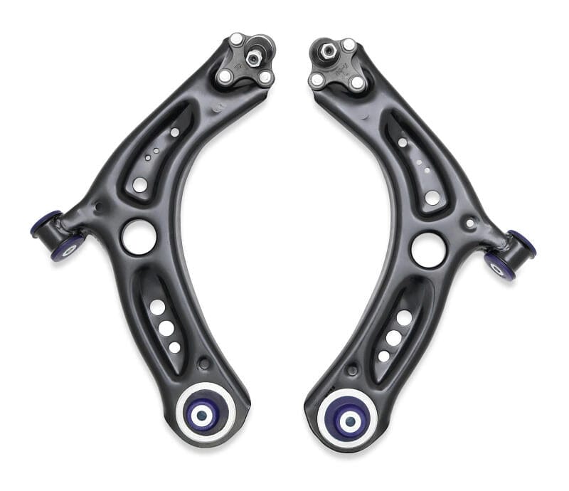 Kies-Motorsports Superpro Superpro 2015 Volkswagen Golf R Base Front Control Arm Lower Assembly Kit (Add. Positive Caster)