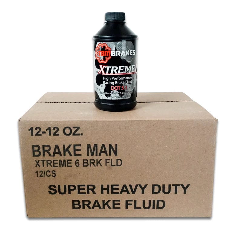 Kies-Motorsports TBM Brakes TBM 1 Case (12 bottles) TBM DOT 5.1 Extreme 6 Brake Fluid 7-0102CASE