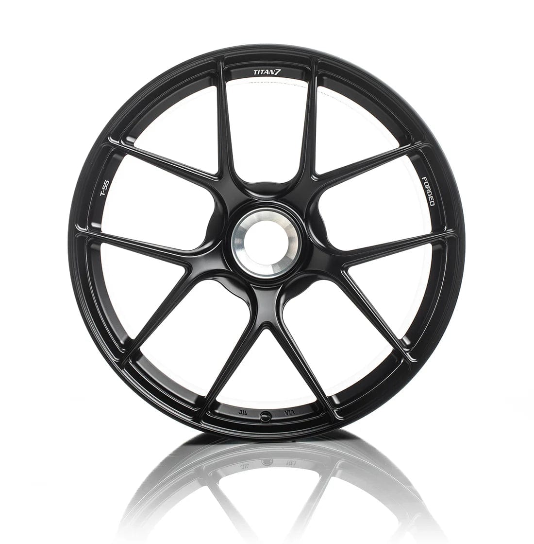 Kies-Motorsports Titan 7 Titan 7 T-S5 PORSCHE 911 GT3 (991) Wheel 20x12/Offset +45/ Centerlock Machine Black