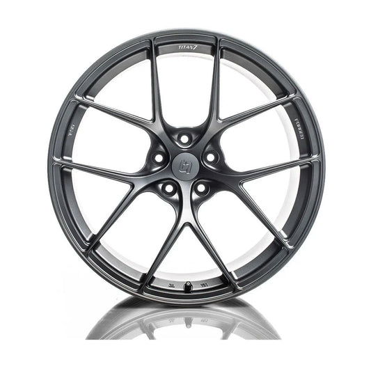Kies-Motorsports Titan 7 Titan 7 T-S5 PORSCHE 981/ 718 GT4 Wheel 19x11/Offset +52/5x130 Satin Titanium