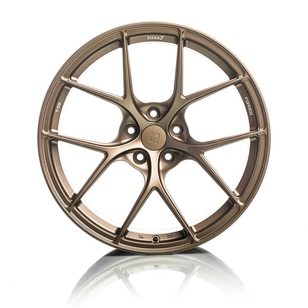 Kies-Motorsports Titan 7 Titan 7 T-S5 PORSCHE 987/ 981/ 718 BOXSTER / CAYMAN Wheel 18x10/Offset +35/5x130 Techna Bronze