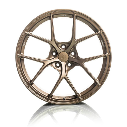 Kies-Motorsports Titan 7 Titan 7 T-S5 PORSCHE 987/ 981/ 718 BOXSTER / CAYMAN Wheel 18x10/Offset +35/5x130 Techna Bronze